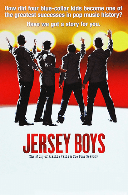 Jersey Boys the Musical Broadway  Poster 